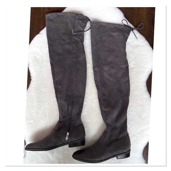 MARC FISHER  'Humor2' Grey Over The Knee Boots - Picture 9 of 10